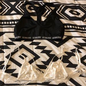 Bra and sports bra